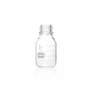 Фото 8 - Бутыль DURAN® Protect 250 мл, GL45, без крышки и сливного кольца, с защитным покрытием (PU), бесцветное стекло
