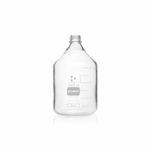 Фото 3 - Бутыль DURAN® Protect 3500 мл, GL45, без крышки и сливного кольца, с защитным покрытием (PU), бесцветное стекло