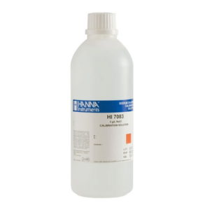 Фото 3 - Стандартный раствор 3 г/л NaCL Hanna HI7083L, 500 мл n/v