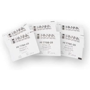 Фото 2 - Реагенты на кремний, 0 - 200 мг/л Hanna HI770-25, 25 тестов, для Checker