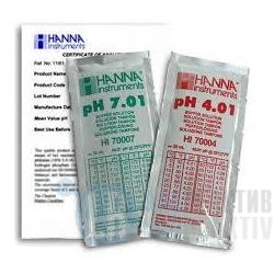 Фото 13 - Растворы для калибровки pH 4.01 и 7.01 Hanna HI77400C