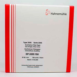 Фото 1 - Бумажные фильтры с низким содержанием азота Hahnemühle 2095, складчатые, Ø 240 мм