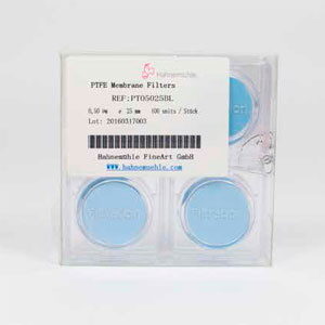 Фото 6 - Мембранные фильтры Hahnemühle из PTFE, 0,2 мкм, Ø 25 мм, нестерильные, белые