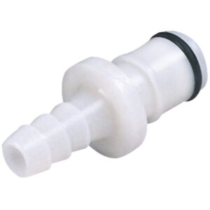 Фото 1 - Соединения для трубок (штырькового типа) Burkle диаметр отверстия 6,4 мм, ПФЛ, без клапана