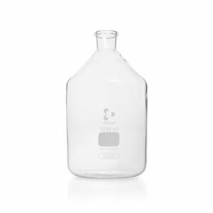 Фото 2 - Бутыль для микробиологии DURAN® узкое нешлифованное горлышко, с принтом, 5000 мл