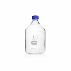 Фото 12 - Бутыль DURAN® Protect 3500 мл, GL45, с крышкой и сливным кольцом, с защитным покрытием (PU), бесцветное стекло