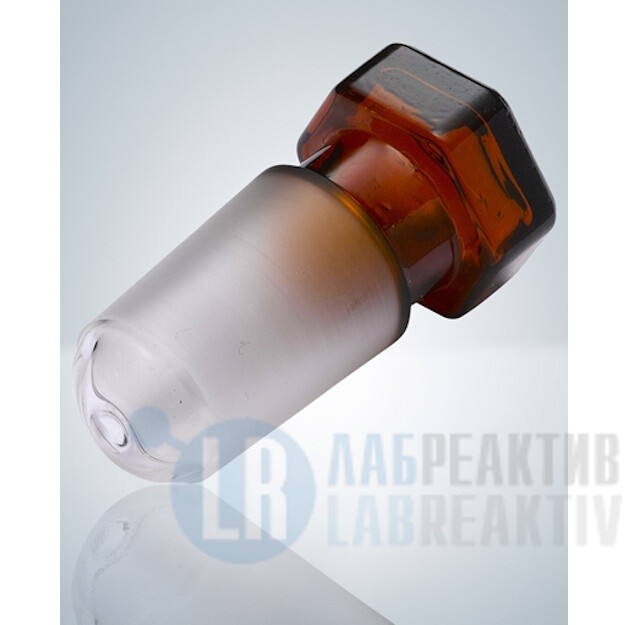 Стеклянная пробка Hirschmann NS 45/40, коричневое стекло по цене ...