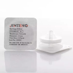 Фото 1 - Стерильный шприцевой фильтр JINTENG NYLON-0,45-25, ∅25 мм