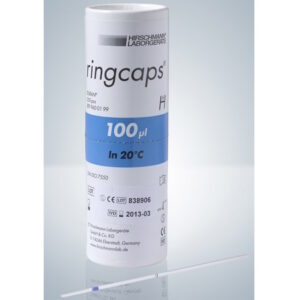 Фото 2 - Одноразовые капиллярные пипетки Hirschmann ringcaps®, 100 мкл