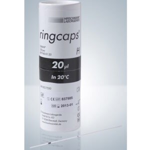 Фото 4 - Одноразовые капиллярные пипетки Hirschmann ringcaps®, 20 мкл