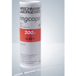 Фото 2 - Одноразовые капиллярные пипетки Hirschmann ringcaps®, 200 мкл