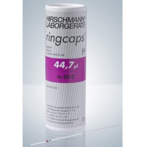 Фото 3 - Одноразовые капиллярные пипетки Hirschmann ringcaps®, 44,7 мкл