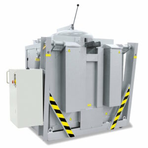 Фото 31 - Наклоняемая плавильная печь Nabertherm KC 180/14, со стержневыми нагревателями из карбида кремния