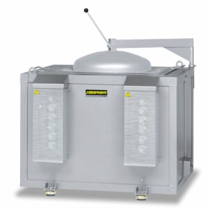 Фото 3 - Стационарная тигельная печь с вычерпыванием расплава Nabertherm TC 40/14, со стержневыми нагревателями из карбида кремния
