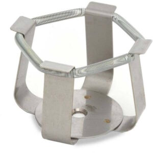 Фото 6 - Зажим для конической колбы Эрленмейера 125 мл OHAUS нержавеющая сталь