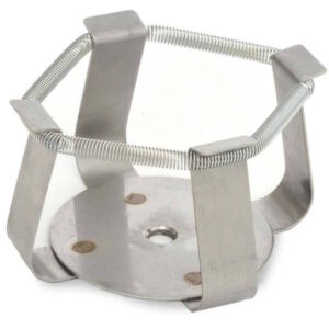 Фото 8 - Зажим для конической колбы Эрленмейера 250 мл OHAUS нержавеющая сталь