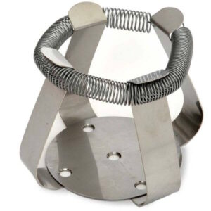 Фото 13 - Зажим для конической колбы Эрленмейера 1 л OHAUS нержавеющая сталь