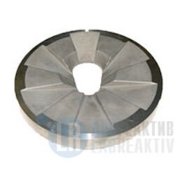 Фото 1 - Измельчающий неподвижный диск Fritsch из закаленной стали, для дисковой мельницы PULVERISETTE 13