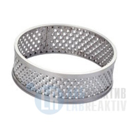 Фото 2 - Кольцевое сито Fritsch из титана с трапециевидными отверстиями 0,5 мм, с усиленными краями