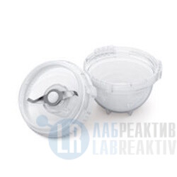 Фото 2 - Комплект одноразовых размольных сосудов Fritsch для ножевой мельницы PULVERISETTE 11, 100 мл, полипропилен, 10 шт.