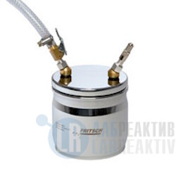 Фото 3 - Крышка Fritsch для насыщения газом с 2 клапанами и уплотнением для размольного стакана из агата 80/250 мл