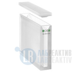 Фото 4 - Кювета абсорбционная Hellma 104-OS специальное оптическое стекло, оптический путь 50 мм