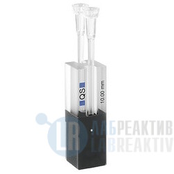 Фото 4 - Кювета абсорбционная Hellma 105.210-QS кварцевая, оптический путь 10 мм, высота центра 8,5 мм