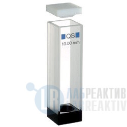 Фото 3 - Кювета абсорбционная Hellma 109.000-QS кварцевая, оптический путь 10 мм, для магнитных мешалок