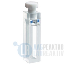 Фото 4 - Кювета абсорбционная Hellma 114-QS кварцевая, оптический путь 10 мм