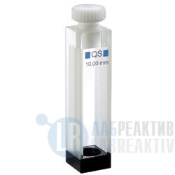 Фото 2 - Кювета абсорбционная Hellma 119.000-QS кварцевая, оптический путь 10 мм, для магнитных мешалок
