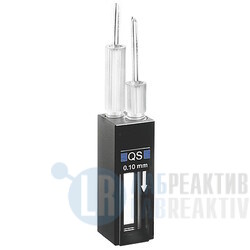 Фото 3 - Кювета абсорбционная Hellma 170.700-QS кварцевая, оптический путь 0,1 мм, проточная