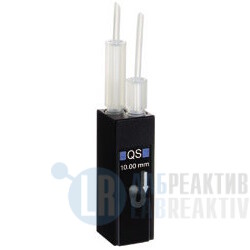 Фото 4 - Кювета абсорбционная Hellma 178.010-QS кварцевая, оптический путь 10 мм, высоты центра 8,5 мм, проточная