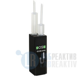 Фото 1 - Кювета абсорбционная Hellma 178.712-OS специальное оптическое стекло, оптический путь 10 мм, высота центра 8,5 мм, проточная