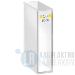 Фото 4 - Кювета абсорбционная Hellma 6030-OG оптическое стекло, оптический путь 20 мм