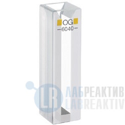Фото 2 - Кювета абсорбционная Hellma 6040-OG оптическое стекло, оптический путь 10 мм