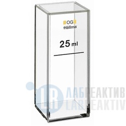Фото 1 - Кювета для измерения мутности Hellma 402.013-OG оптическое стекло, оптический путь 25x25 мм