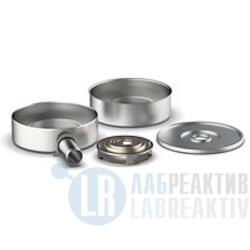 Фото 7 - Приемный сосуд Fritsch с PTFE-покрытием с крышкой из титана и лабиринтным диском из алюминия