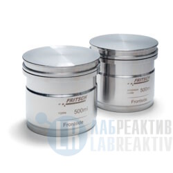 Фото 2 - Размольный стакан из оксида циркония Fritsch в стальном корпусе для планетарной мельницы PULVERISETTE premium line, 500 мл