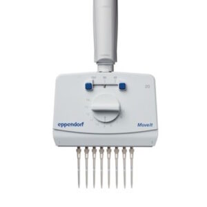 Фото 31 - Автоматическая пипетка электронная Eppendorf Xplorer plus Move It, 15-300 мкл, 6-канальная, с переменным расстоянием между наконечниками