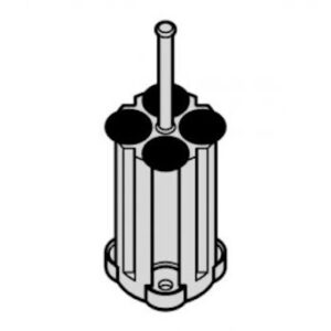 Фото 9 - Адаптер Eppendorf 4х2,6 – 7,0 мл, для бакет-ротора А-4-38 с круглыми бакетами, 2 шт./упаковка