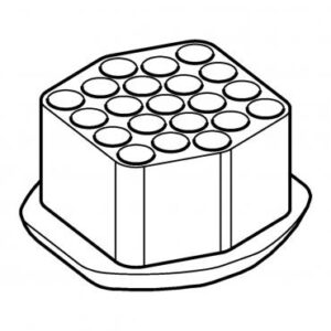 Фото 3 - Адаптер Eppendorf для 21 пробирки на 9 мл, к ротору S-4xUniversal, 2 шт./упаковка
