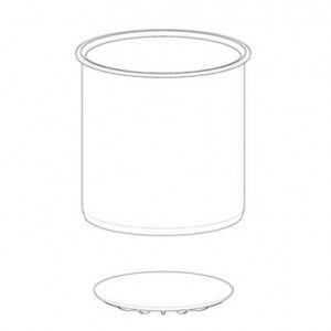 Фото 2 - Адаптер для одной плоскодонной бутыли на 1 л Eppendorf к круглодонному стакану, для ротора S-4x1000