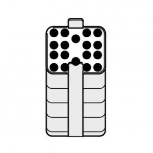 Фото 17 - Адаптер Eppendorf для 18 круглодонных пробирок на 2.6-7 мл, к прямоугольному стакану на 500 мл, для ротора A-4-81 и S-4x500, 2 шт./упаковка