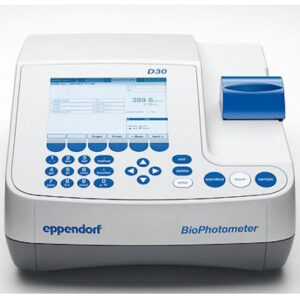 Фото 20 - Фотометр Eppendorf BioPhotometer D30, 230, 260, 280, 320, 340, 405, 490, 562, 595, 600 нм, фильтры в комплекте, с кюветой μCuvette