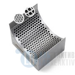 Фото 4 - Ситовая кассета Fritsch из не содержащей хром стали DC01 с трапециевидными отверстиями 0,5 мм