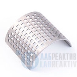 Фото 1 - Ситовая вставка Fritsch из нержавеющей стали 316L, с квадратными отверстиями 10 мм