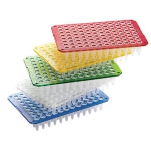 Фото 2 - Планшеты для ПЦР Eppendorf Twin.tec, 96-лун., без юбки, низкопрофильные, синие, 20 шт./упаковка