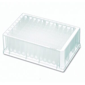 Фото 1 - Планшет глубоколуночный Eppendorf 96/2000, PCRclean, белая рамка, 80 шт./упаковка