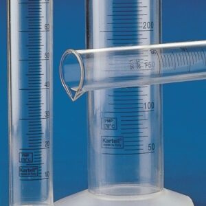 Фото 3 - Мерный цилиндр Kartell 250 мл, синяя градуировка, класс B, высокий, PMP (TPX®)