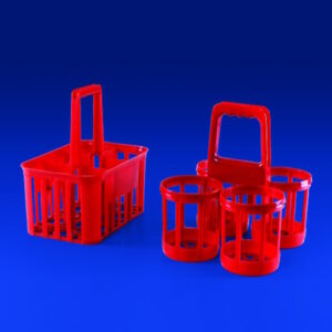 Фото 1 - Корзина для переноски Kartell для 6 бутылок, PP